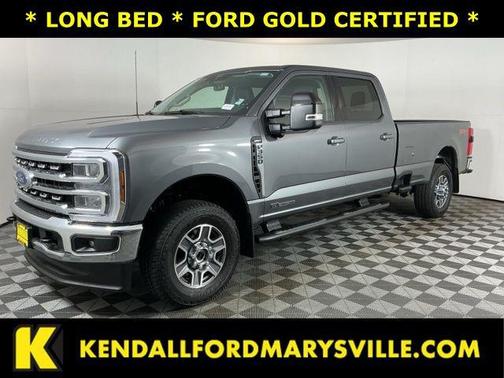 Grey 2025 Ford F-350 Lariat