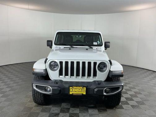 Bright White Clearcoat 2018 Jeep Wrangler Unlimited Sahara