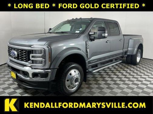 Grey 2025 Ford F-450 Lariat