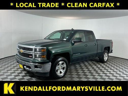 Rainforest Green Metallic 2015 Chevrolet Silverado 1500 2LT