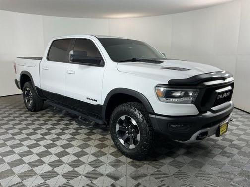 Bright White Clearcoat 2021 RAM 1500 Rebel