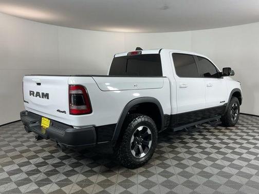 Bright White Clearcoat 2021 RAM 1500 Rebel
