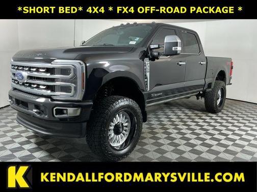 Agate Black Metallic 2024 Ford F-350 Platinum