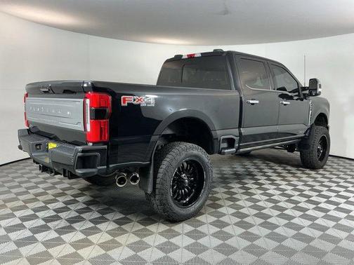Agate Black Metallic 2024 Ford F-350 Platinum