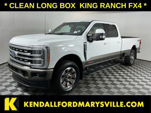 Star White Metallic Tri-Coat 2023 Ford F-350 King Ranch