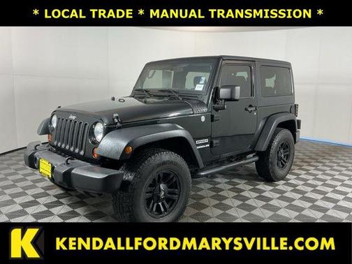 Black Forest Green Pearlcoat 2012 Jeep Wrangler Sport