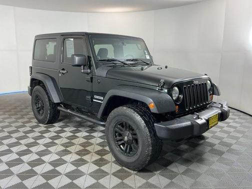 Black Forest Green Pearlcoat 2012 Jeep Wrangler Sport