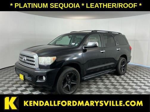 Black 2010 Toyota Sequoia Platinum