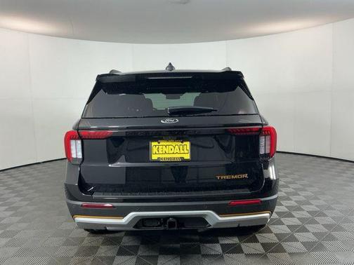 Agate Black Metallic 2026 Ford Explorer Tremor