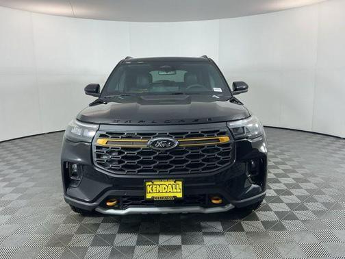 Agate Black Metallic 2026 Ford Explorer Tremor