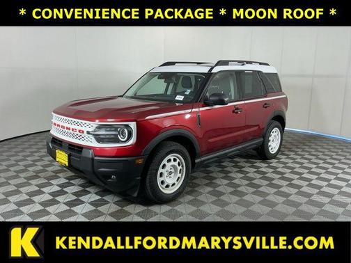 Ruby Red Metallic Tinted Clearcoat 2025 Ford Bronco Sport Heritage