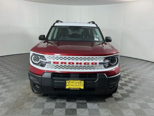 Ruby Red Metallic Tinted Clearcoat 2025 Ford Bronco Sport Heritage