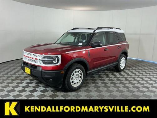 Ruby Red Metallic Tinted Clearcoat 2025 Ford Bronco Sport Heritage