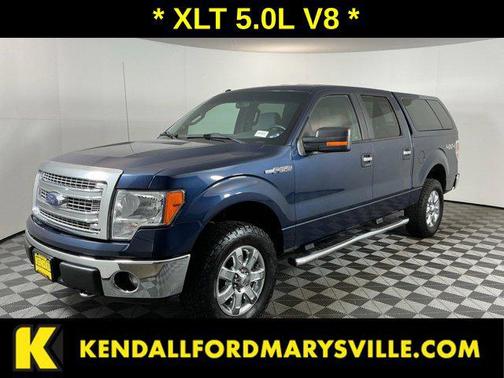 Blue Jeans Metallic 2014 Ford F-150 XLT