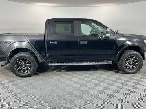 Shadow Black 2016 Ford F-150 Lariat