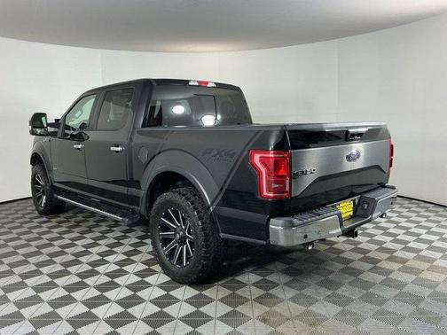 Shadow Black 2016 Ford F-150 Lariat