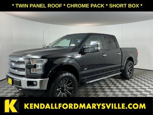Shadow Black 2016 Ford F-150 Lariat