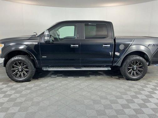 Shadow Black 2016 Ford F-150 Lariat