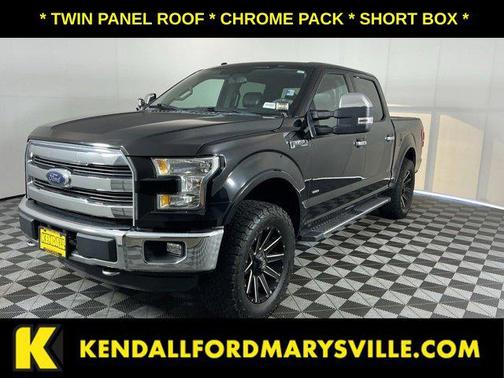 Shadow Black 2016 Ford F-150 Lariat