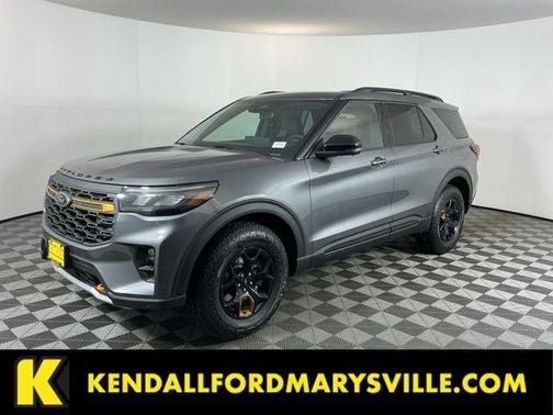 Carbonized Gray Metallic 2026 Ford Explorer Tremor