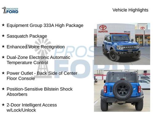 2023 Ford Bronco Badlands