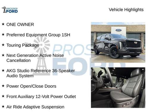 2025 Cadillac Escalade ESV Sport Platinum