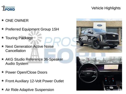 2025 Cadillac Escalade ESV Sport Platinum