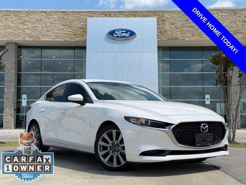 Snowflake White Pearl Mica 2019 Mazda Mazda3 FWD w/Preferred Package