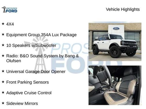 2023 Ford Bronco Wildtrak