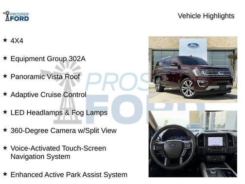 Burgundy 2020 Ford Expedition Limited