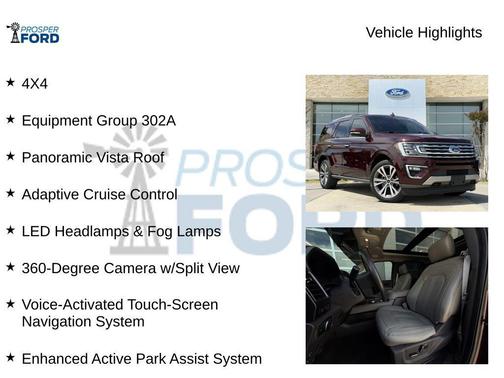 Burgundy 2020 Ford Expedition Limited