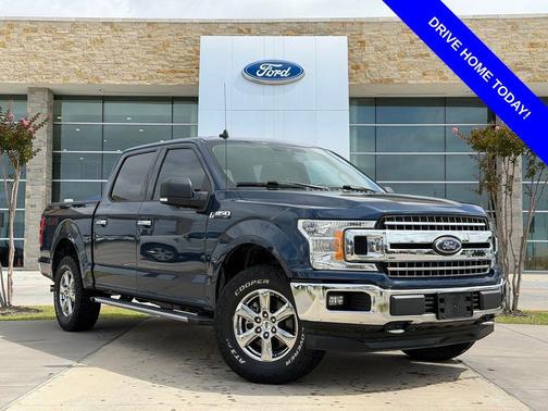 Blue 2020 Ford F-150 XLT