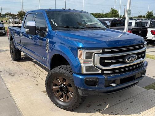 Blue Metallic 2022 Ford F-350 Platinum