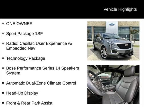 2022 Cadillac XT5 Sport