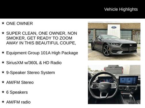 2024 Ford Mustang EcoBoost