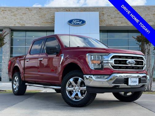Red Metallic 2022 Ford F-150 XLT