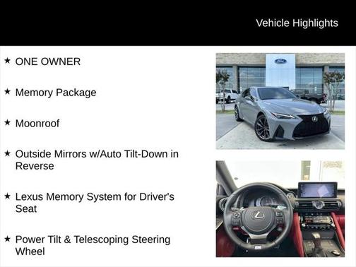 2024 Lexus IS 350 Base