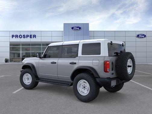 Avalanche Gray 2026 Ford Bronco Heritage Edition