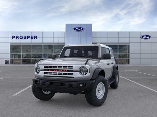 Avalanche Gray 2026 Ford Bronco Heritage Edition