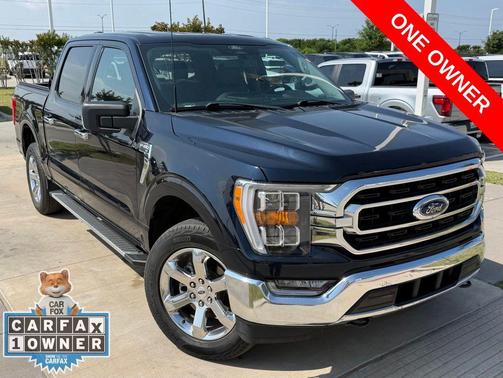 Blue Metallic 2022 Ford F-150 XLT