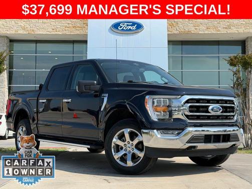 Blue Metallic 2022 Ford F-150 XLT