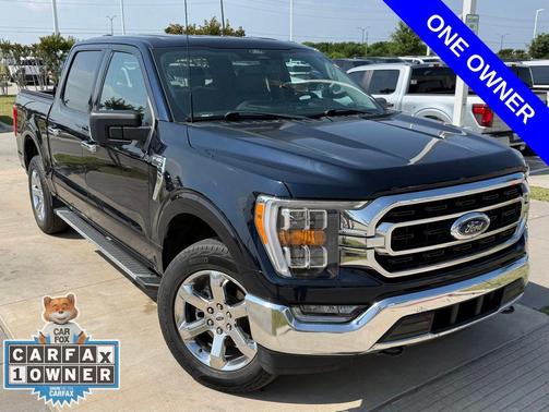 Blue Metallic 2022 Ford F-150 XLT