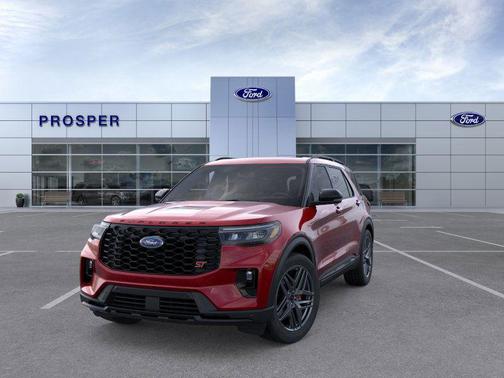 Rapid Red Tinted 2026 Ford Explorer ST