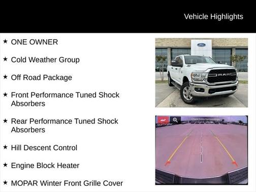 2023 RAM 2500 Big Horn Crew Cab 4x4 6'4' Box