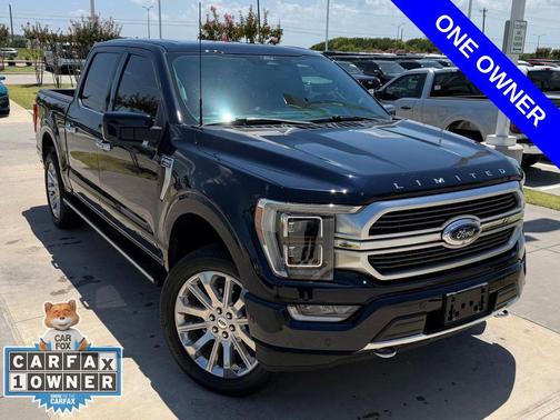 Blue Metallic 2021 Ford F-150 Limited