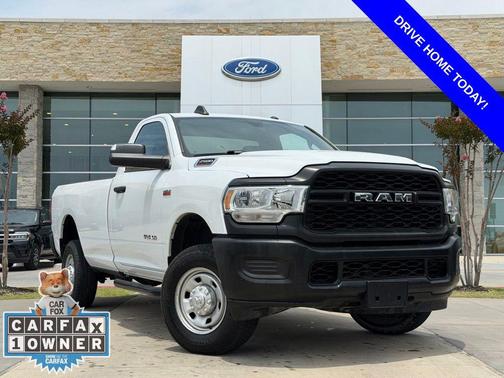 Bright White 2022 RAM 2500 Tradesman Regular Cab 4x4 8' Box