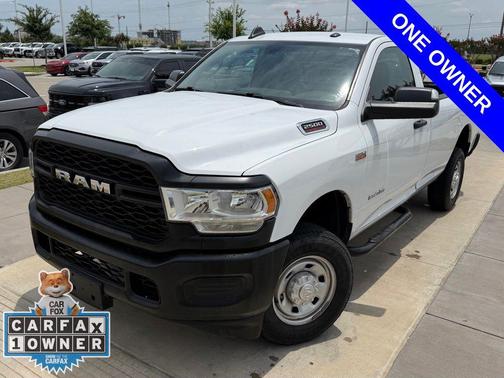 Bright White 2022 RAM 2500 Tradesman Regular Cab 4x4 8' Box