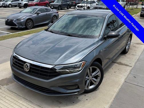 Platinum Gray 2021 Volkswagen Jetta 1.4T R-Line