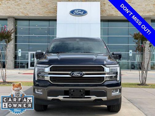 Antimatter Blue 2025 Ford F-150 King Ranch