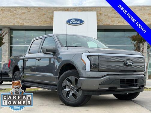 Carbonized Gray 2025 Ford F-150 Lightning LARIAT